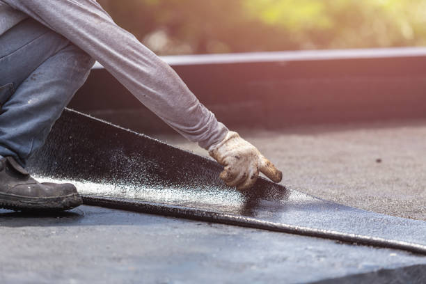 Professional Basement Waterproofing technician working in Glen Rock, NJ